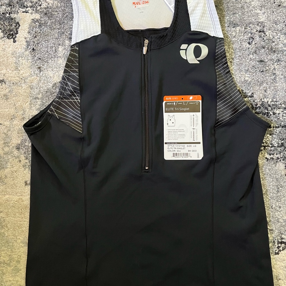 Pearl Izumi Elite Tri Singlet Mens Size Large
